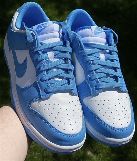 light blue Nike dunks men